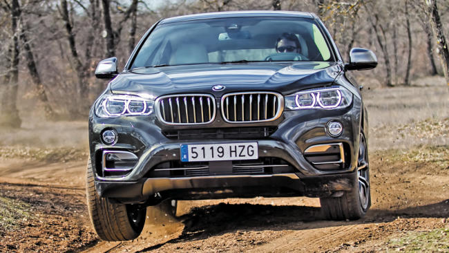 Fotos del BMW X6 en acción 1 Prueba del BMW X6 xDrive30d