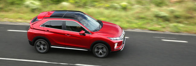 Fotos de la prueba del Mitsubishi Eclipse Cross 2018 1 Cuáles son los principales rivales del Mitsubishi Eclipse Cross
