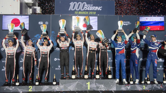 Fotos de la victoria de Alonso en Sebring 2019 1 Alonso conquista las 1.000 Millas de Sebring