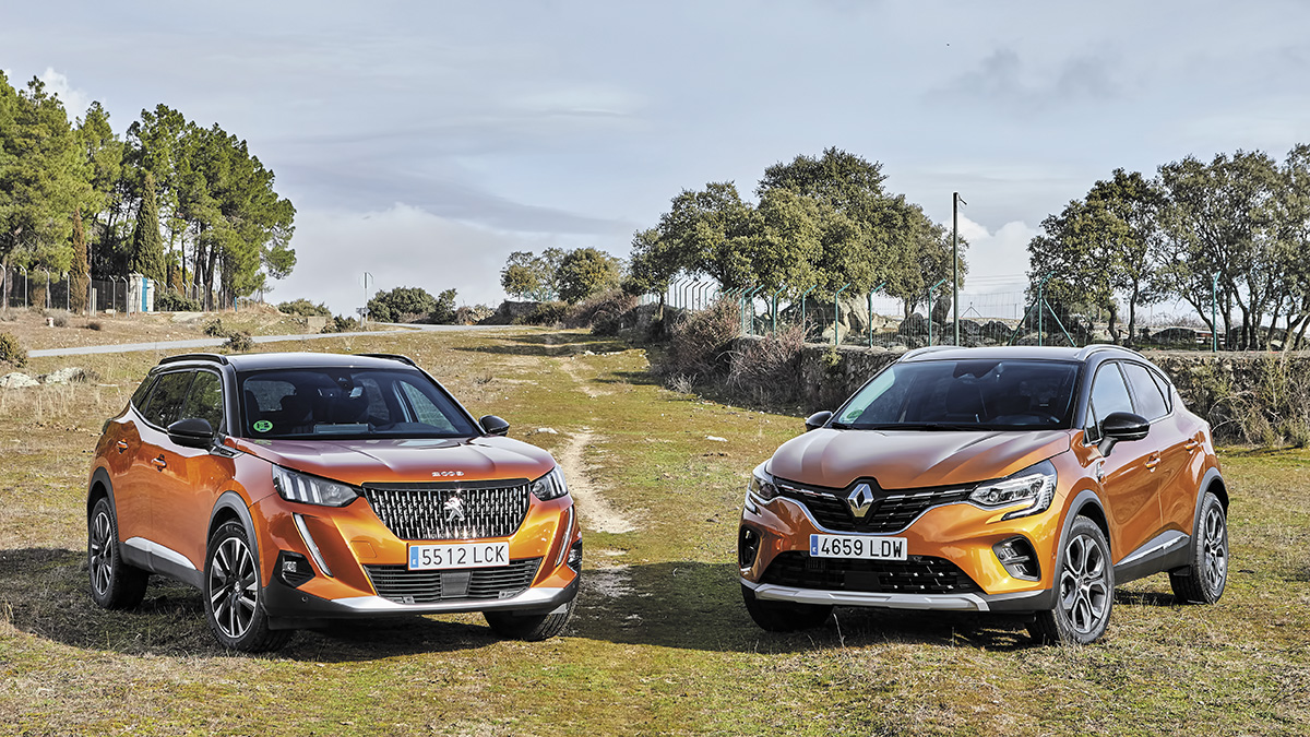 Peugeot 2008 vs. Renault Captur: duelo de superventas 1 renaultcapturvspeugeot2008 1