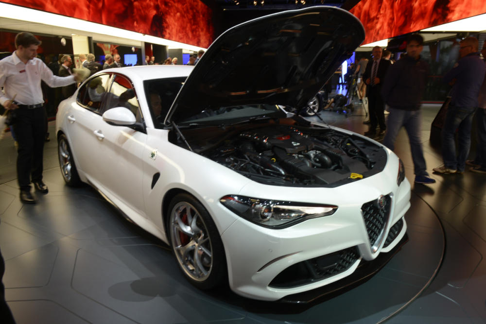 Alfa Romeo Giulia Quadrifoglio, 500 caballos bajo el capó 1 salonfrankfurt201538 33g 1