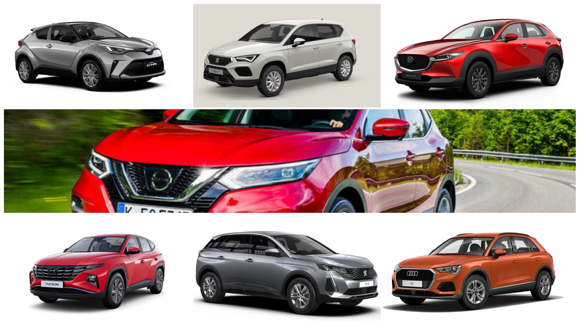 Analizamos 7 SUV compactos básicos, ¿cuándo interesan? 1 SUV vompactos básicos