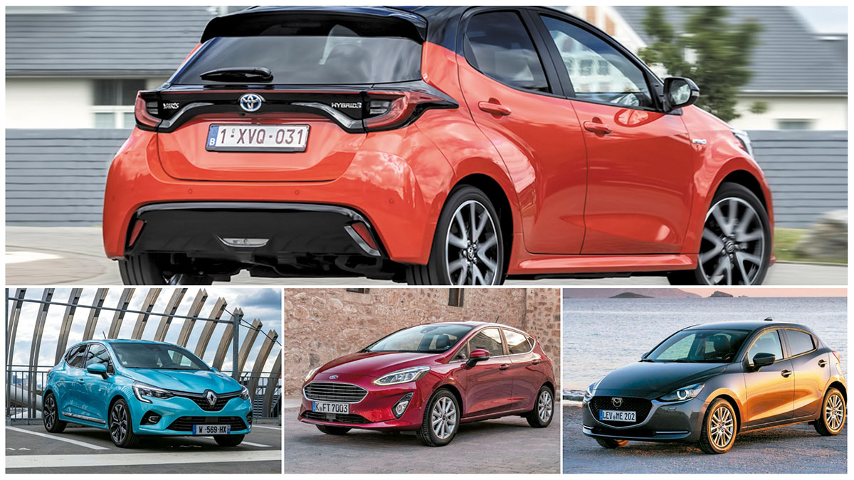 Toyota Yaris híbrido: estos son sus tres grandes rivales 1 toyotayaris2021