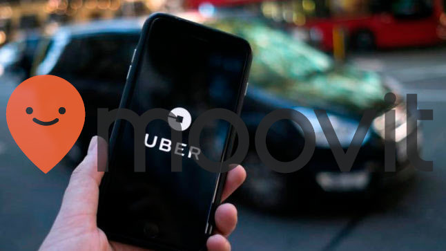 Uber elige a Moovit para integrar el transporte público en su App 1 ubermoovit