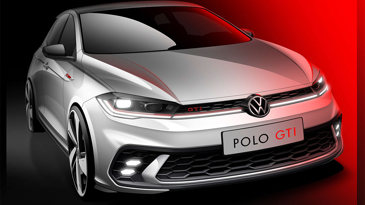 El nuevo Volkswagen Polo GTI 2021, desvelado en bocetos 1 volkswagen polo gti