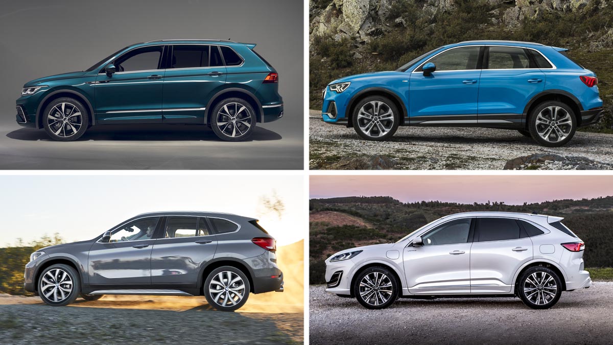 ¿Volkswagen Tiguan, Audi Q3, BMW X1 o Ford Kuga? 1
