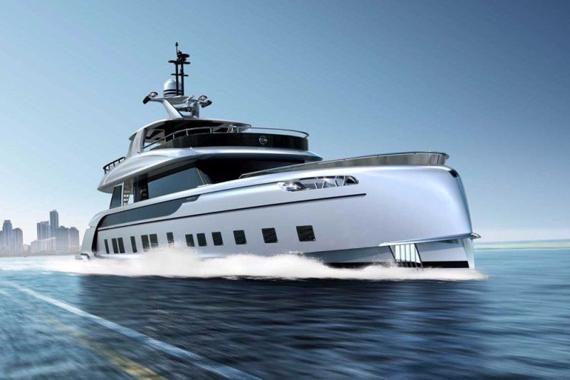 Así es el Dynamiq GTT 115, el yate diseñado por Porsche 1 yate1 1