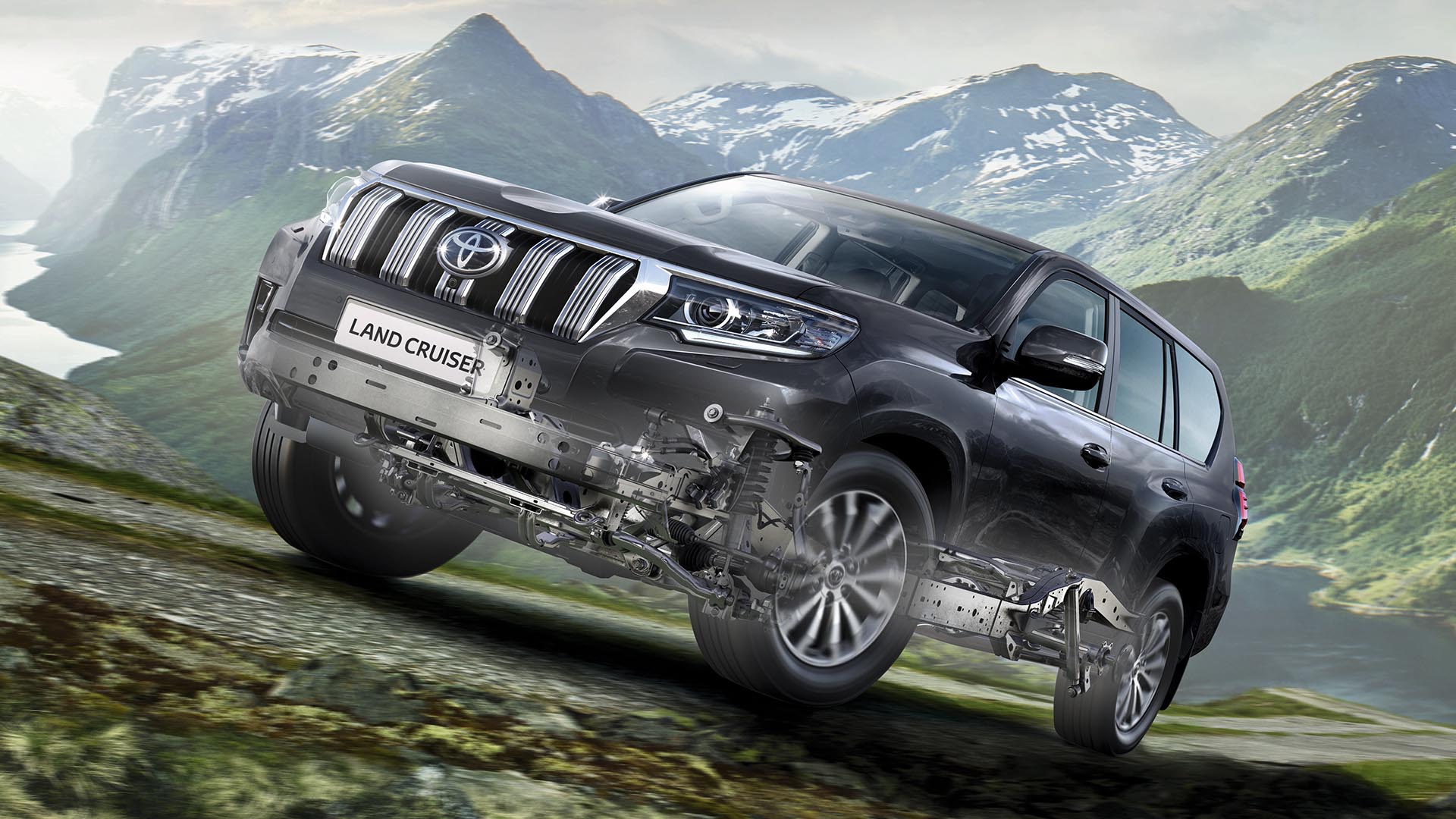 ¿Cuáles son los recursos todoterreno del Toyota Land Cruiser Limited? 2 Toyota Land Cruiser técnica