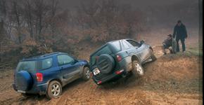 Toyota Rav4 D4 d vs Land Rover Freelander Td4