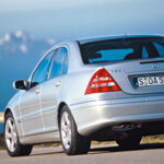 Mercedes C220 cdi año 2004 trasera