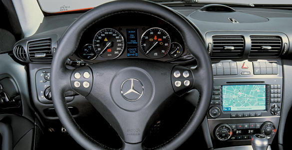 Mercedes Sportcoupé 200 CDI interior