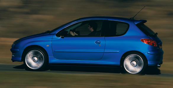 Así probábamos el Peugeot 206 GTI