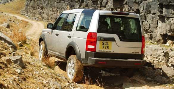 Land Rover Discovery 3 año 2004 trasera