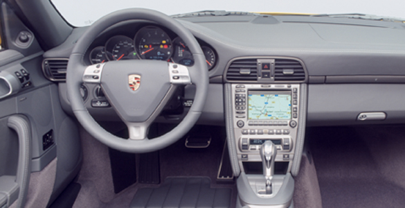 Porshe Carrera S (2005) 911 Cabriolet interior