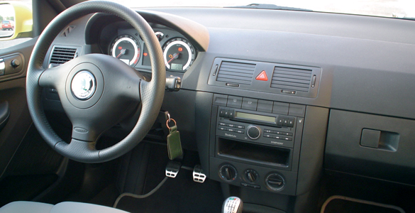 Skoda Fabia (2005) 1.9 TDI RS interior