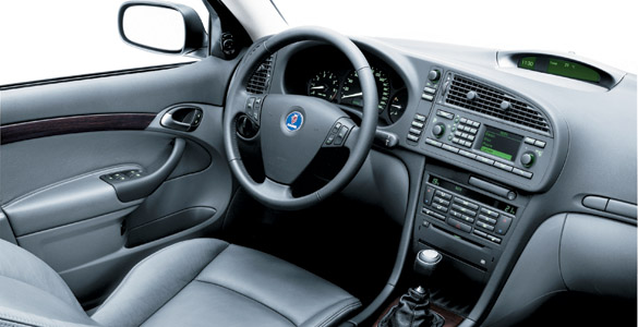 Saab 9-3 (2005) 2.8 V6 Sport Hatch interior