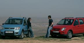 Fiat Panda 4x4 1.2 Climbing vs Suzuki Ignis