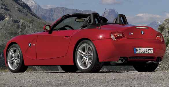 BMW Roadster M (2006) Z4 trasera