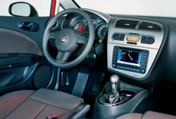 Seat León Sport 2.0 tfsi interior Seat León Sport 2.0 tfsi interior