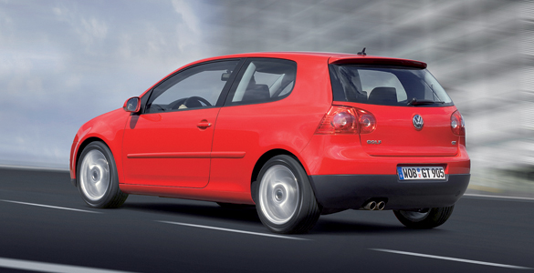 VW Golf (2006) TSI 1.4 trasera
