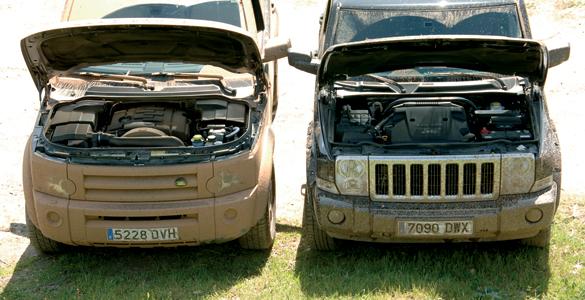 Jeep Commander 3.0 CRD V.S. Land Rover Discovery 2.7 TDV6