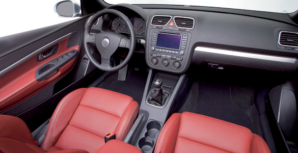  VW Eos (2006) 2.0 FSI interior