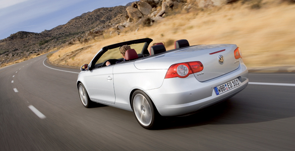 VW Eos (2006) 2.0 FSI trasera