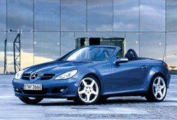 Mercedes SLK 2006 3/4 delantero Mercedes SLK 2006 3/4 delantero