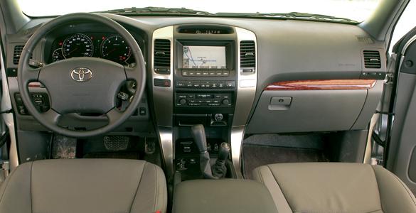 Toyota Land Cruiser salpicadero