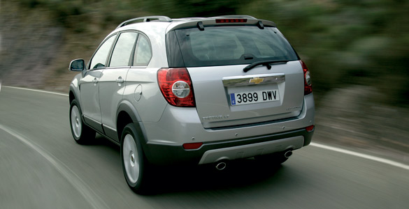 Chevrolet Captiva 2006 3/4 trasero