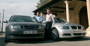 Saab 9-3 Sport Hatch 1.9 Tid vs BMW 320D Touring