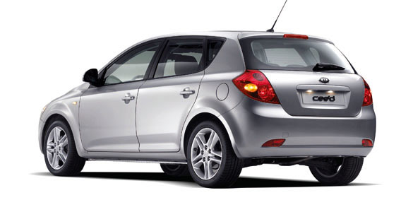 Kia Ceed 3/4 Trasera