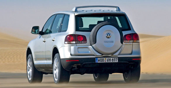 Volkswagen Touareg (2007) 4.2 FSi 3/4 Trasera