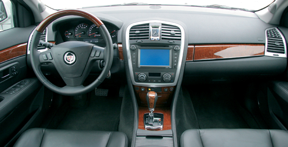 Por dentro Cadillac SRX V6