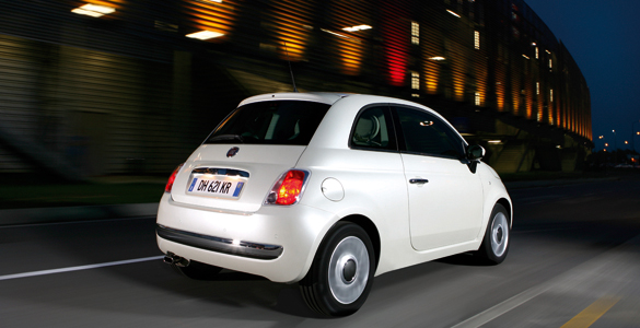 Fiat 500 3/4 Trasero