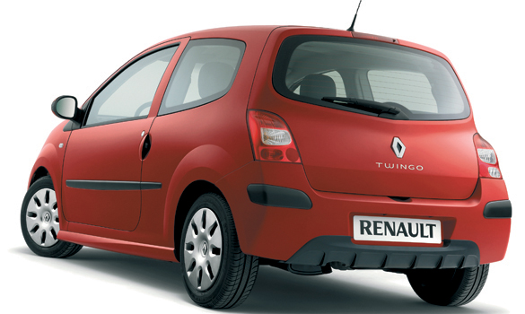 Renault Twingo (2007) 1.5 dCi Dynamique 3/4 Trasero