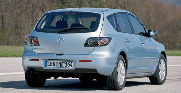 Mazda 3 2008 3/4 Trasera