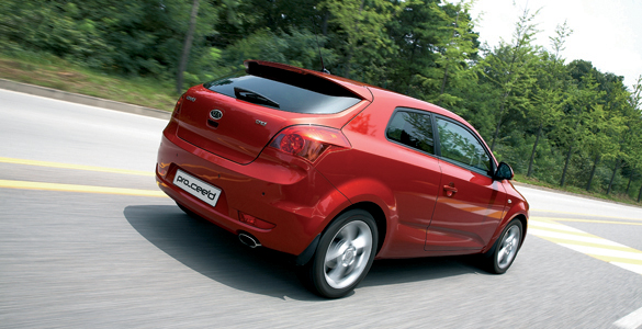 Kia Proceed 3/4 Trasera