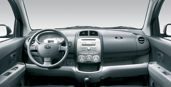 Subaru Justy Plazas Interior