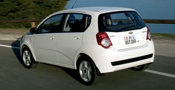 Chevrolet Aveo 3/4 Trasero