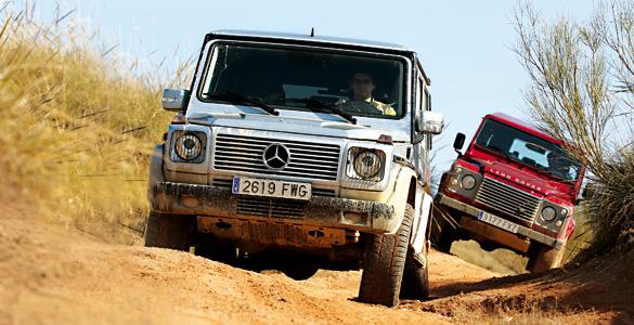 mercedes-clase-g-vs-land-rover-defender