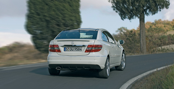 Mercedes Clc 3/4 Trasero