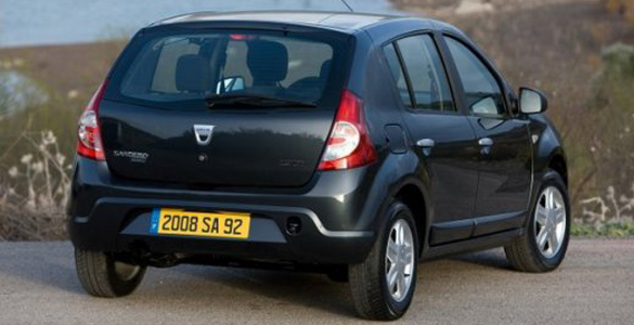 Dacia Sandero 3/4 Trasero