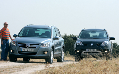 Renault Koleos 2.0 DCI 150 4x4 DYN. VS. Volkswagen Tiguan 2.0 TDI 140 CV Motion