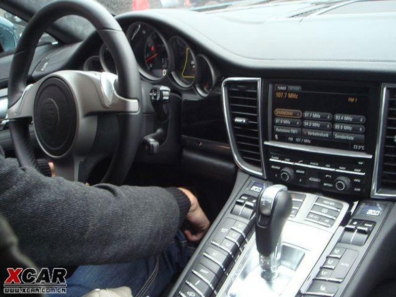 Interior del Panamera: fotos espía