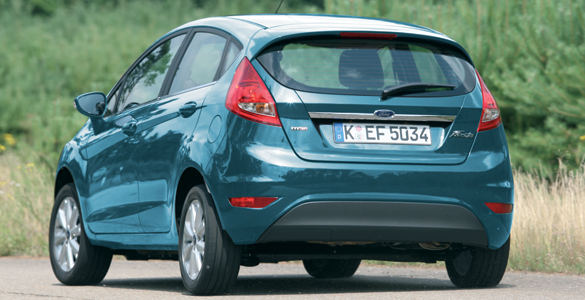 Ford Fiesta  (2009) 1.6 TDCi trasera