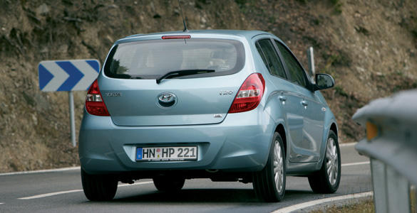 Hyundai I20 2008 3/4 Trasera