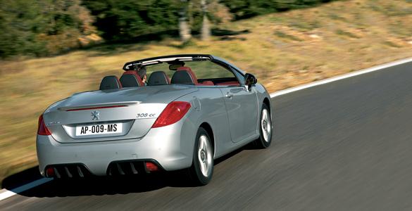 Peugeot 308 CC 3/4 Trasera