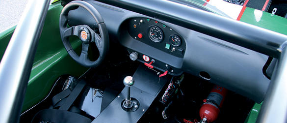 El Ginetta Por Dentro
