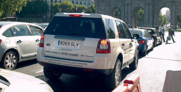 "Creado para ahorrar combustible." Land Rover Freelander TD4.e